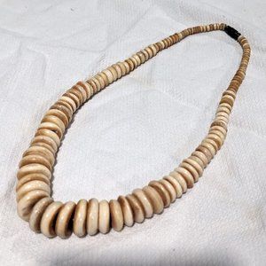 Small Puka Shell Necklace 18.5"